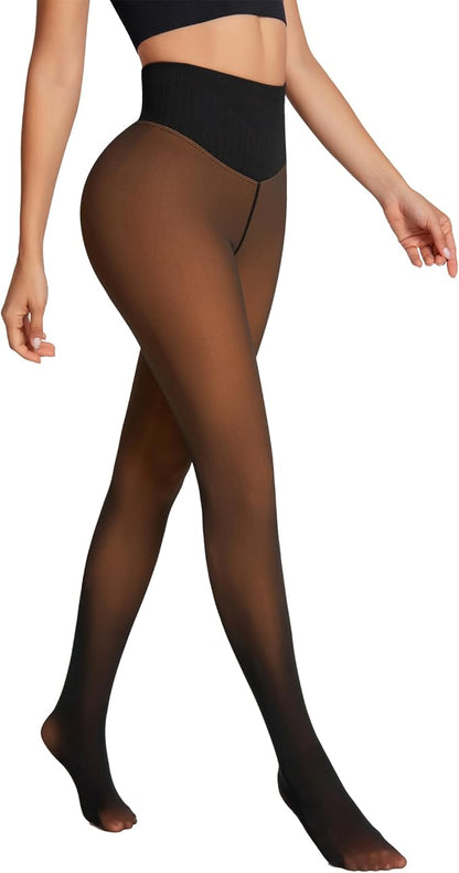 LuxeVeil Seamless Compression Sculpt Leggings